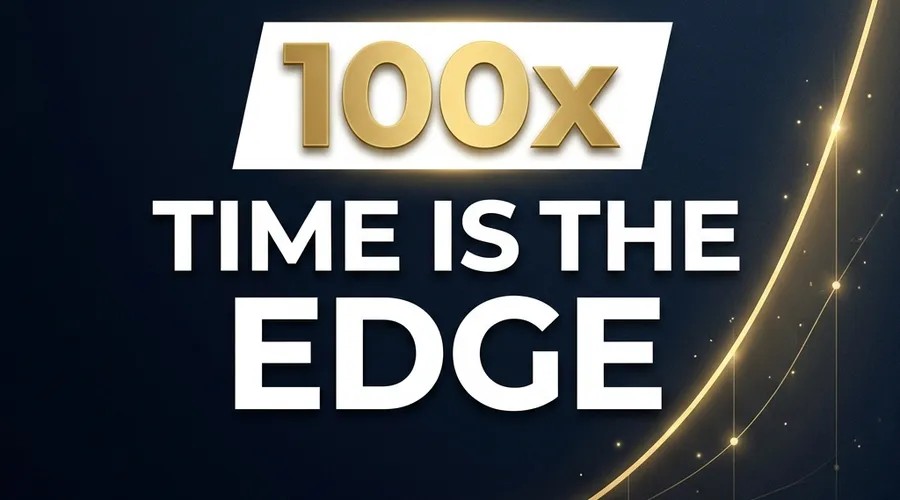 The Math of 100x: Why Time is the Ultimate Edge